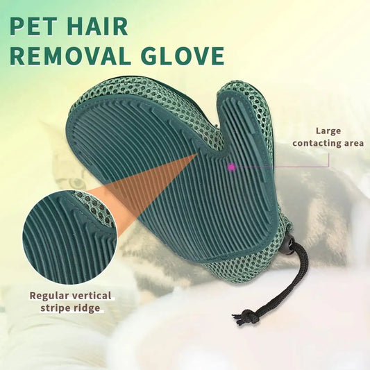 Fur-Friendly Grooming Mitt