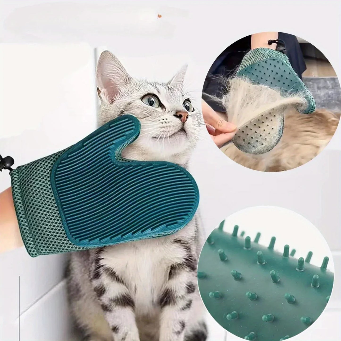 Fur-Friendly Grooming Mitt