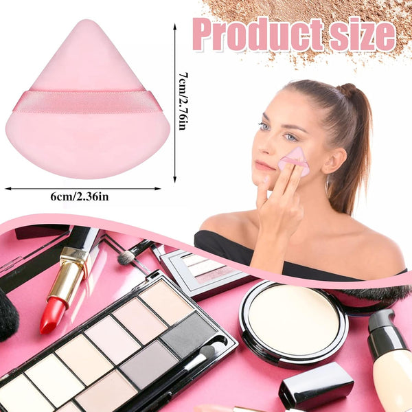 Soft Velour Makeup Puffs