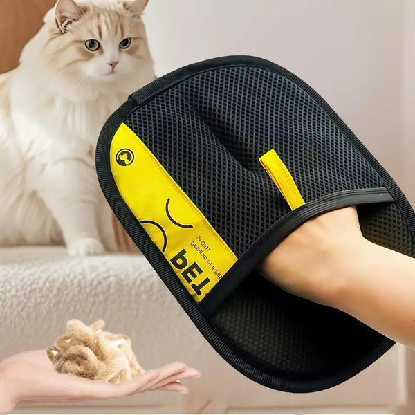 Pet-Friendly Grooming Gloves